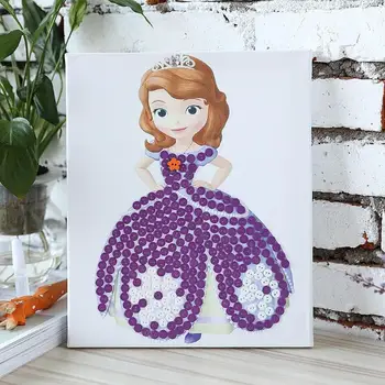 Kids Drawing DIY Princess Picture Handmade Buttons Paste Painting Educational Toys for Home Kindergarten Nursery children toys
Kids Drawing DIY Princess Picture Handmade Buttons Paste Painting Educational Toys for Home Kindergarten Nursery children toys