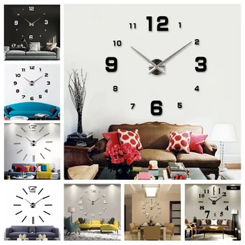 New DIY 3d Home Decoration Wall Clock Big Mirror Wall Clock Modern Design,Large Size Wall Clocks.DIY Wall Sticker Unique Gift
New DIY 3d Home Decoration Wall Clock Big Mirror Wall Clock Modern Design,Large Size Wall Clocks.DIY Wall Sticker Unique Gift