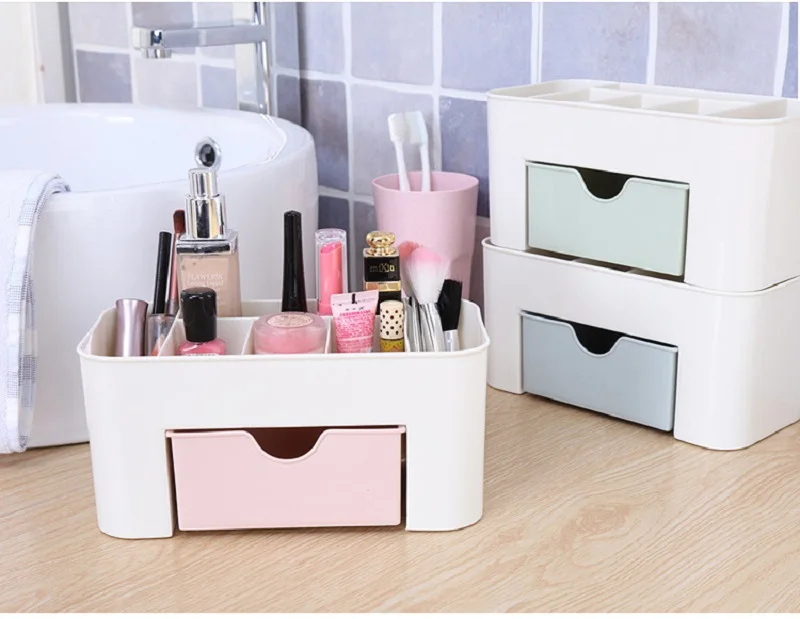 Makeup Organizer Storage Box Multifunctional Plastic Desk Desktop Organizer Drawer Jewelry Case Cosmetics Cotton Swabs
Makeup Organizer Storage Box Multifunctional Plastic Desk Desktop Organizer Drawer Jewelry Case Cosmetics Cotton Swabs