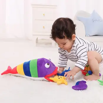 Cartoon Baby Plush Doll Kids Educational Toy Set Whale Shape Plush Toy For Children Birthday Gift
Cartoon Baby Plush Doll Kids Educational Toy Set Whale Shape Plush Toy For Children Birthday Gift