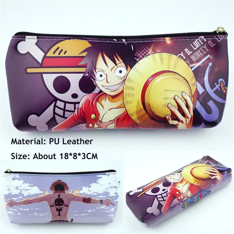 Anime One Piece luffy PU Zipper Pencil Case Student Stationery bag School Pen bag Makeup Case Cosmetic Bag makeup pouch Bags
Anime One Piece luffy PU Zipper Pencil Case Student Stationery bag School Pen bag Makeup Case Cosmetic Bag makeup pouch Bags