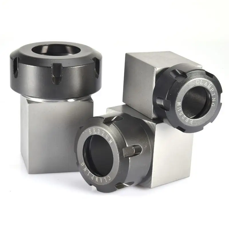 Square ER25/ ER32/ ER40 Collet Chuck Block Holder For CNC Lathe Engraving Machine Cross Hole Drilling
Square ER25/ ER32/ ER40 Collet Chuck Block Holder For CNC Lathe Engraving Machine Cross Hole Drilling