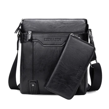 2019 New Men's Shoulder Bag Messenger Bag Limited Time Buy One Get Another Free Wallet High Quality PU Leather
2019 New Men's Shoulder Bag Messenger Bag Limited Time Buy One Get Another Free Wallet High Quality PU Leather