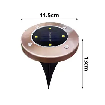 Kaigelin 4 LED Underground Light Solar Powered Garden Landscape Lawn Lamp Buried Light Outdoor Road Stairs Decking light
Kaigelin 4 LED Underground Light Solar Powered Garden Landscape Lawn Lamp Buried Light Outdoor Road Stairs Decking light