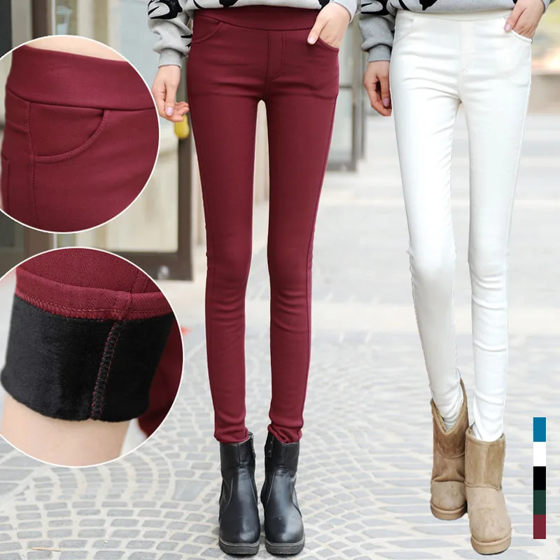 Winter High Waist Velvet Leggings Women's Pants White Black Bodycon Trousers for Women 2018 Autumn Thicken Warm Pencil Pants 43
Winter High Waist Velvet Leggings Women's Pants White Black Bodycon Trousers for Women 2018 Autumn Thicken Warm Pencil Pants 43