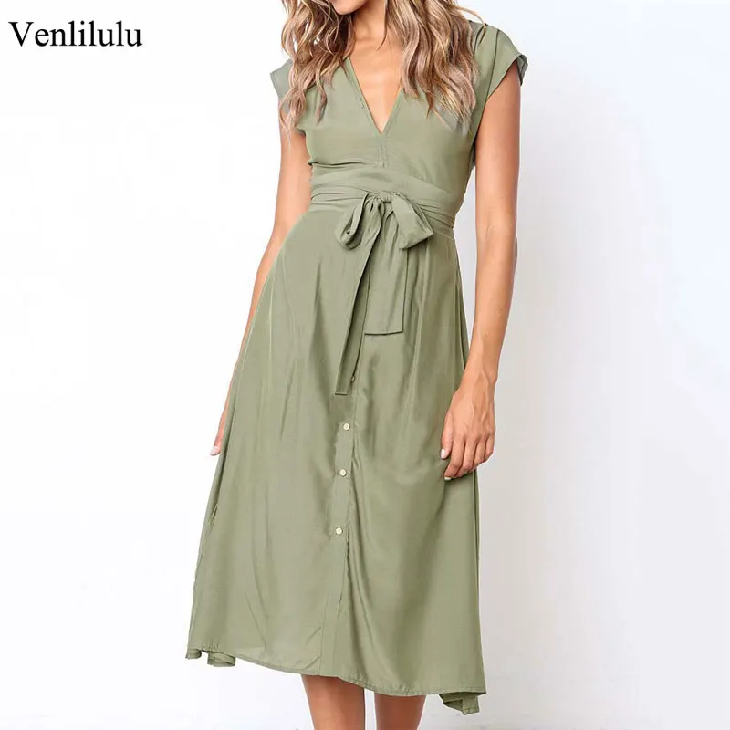 2019 Summer Striped Dress Women Sexy V-neck Ladies A-Line Short Sleeve Party Dress Female Midi Dresses For Woman Button
2019 Summer Striped Dress Women Sexy V-neck Ladies A-Line Short Sleeve Party Dress Female Midi Dresses For Woman Button