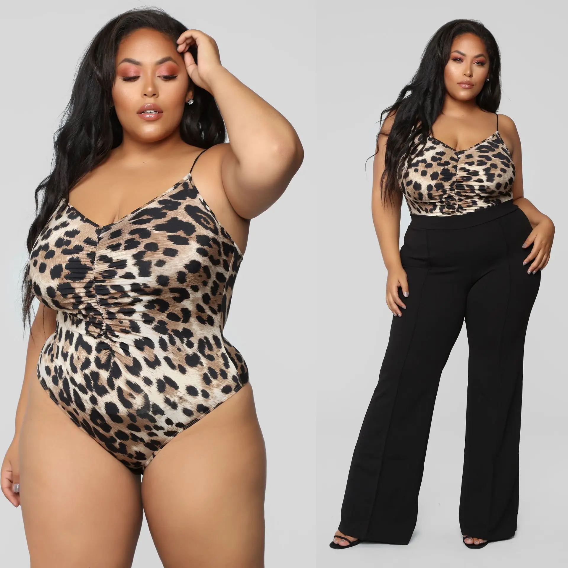 Hirigin Plus Size Swimwear Women 2019 Summer Leopard One Piece Swimsuit Unpadded Women Bathing Suit Sexy Beachwear Monokini New
Hirigin Plus Size Swimwear Women 2019 Summer Leopard One Piece Swimsuit Unpadded Women Bathing Suit Sexy Beachwear Monokini New