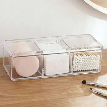 Acrylic Cotton Swab Makeup Organizer Storage Box Portable Container Make Up Cotton Pad Holder Cosmetics Organizer Storage Case
Acrylic Cotton Swab Makeup Organizer Storage Box Portable Container Make Up Cotton Pad Holder Cosmetics Organizer Storage Case