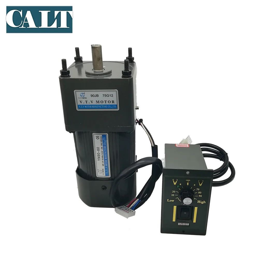 Precison VTV 220V Gear Reducer Motor YN90-60 60W Wide Ratio Ranges Micro AC Motor for Packaging Machine Tool Elevator Machinery
Precison VTV 220V Gear Reducer Motor YN90-60 60W Wide Ratio Ranges Micro AC Motor for Packaging Machine Tool Elevator Machinery