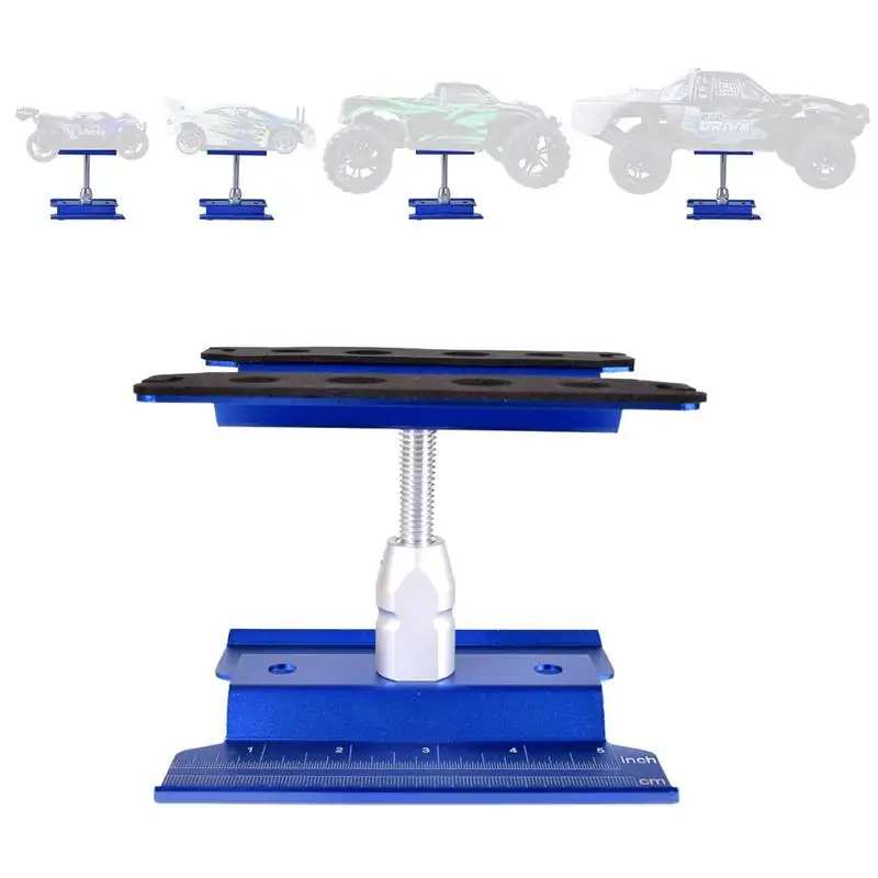 Aluminum Alloy RC Car Repair Stand Repair Tools for 1/12 1/10 1/8 Crawler Truck Buggy Traxxas Redcat Axial RC4WD Tamiya HPI
Aluminum Alloy RC Car Repair Stand Repair Tools for 1/12 1/10 1/8 Crawler Truck Buggy Traxxas Redcat Axial RC4WD Tamiya HPI