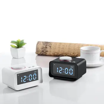 LED Digital Alarm Clock FM Radio With Wireless Wireless Speaker Player,USB Charge Port Temperature Display Snooze Table Clock
LED Digital Alarm Clock FM Radio With Wireless Wireless Speaker Player,USB Charge Port Temperature Display Snooze Table Clock