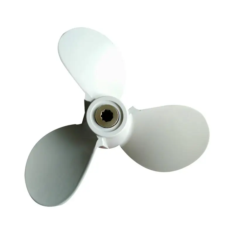 Mercury Outboard Small Marine Ship Propeller Three-leaf Aluminum Alloy Propeller For Yamaha Outboard 4-6 HP Motor Evinrude
Mercury Outboard Small Marine Ship Propeller Three-leaf Aluminum Alloy Propeller For Yamaha Outboard 4-6 HP Motor Evinrude