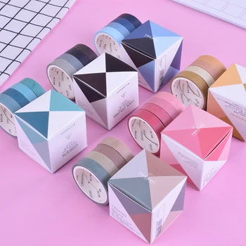 4Pcs/Box 0.9cm*3m Fashion Solid t12 Cute w34 Masking Scrapbooking Stikcer Creative Adhesive Decoration Washi Tape
4Pcs/Box 0.9cm*3m Fashion Solid t12 Cute w34 Masking Scrapbooking Stikcer Creative Adhesive Decoration Washi Tape