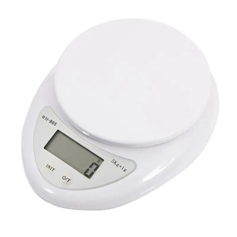 5kg/1g LCD Digital Kitchen Scale Balance Weight Diet Food Weighing Scale Precision Baking Weighing Tools for Kitchen Scales Tool
5kg/1g LCD Digital Kitchen Scale Balance Weight Diet Food Weighing Scale Precision Baking Weighing Tools for Kitchen Scales Tool