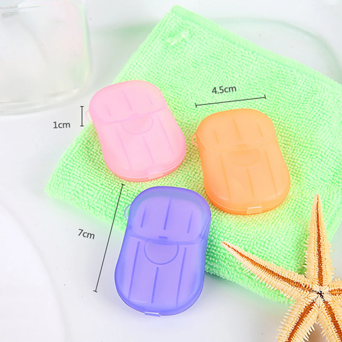 Pro Portable Travel Outdoor Hand Washing Cleaning Scented Slice Sheets Mini Paper Soap Random 20pcs Disposable Boxed Soap Paper
Pro Portable Travel Outdoor Hand Washing Cleaning Scented Slice Sheets Mini Paper Soap Random 20pcs Disposable Boxed Soap Paper