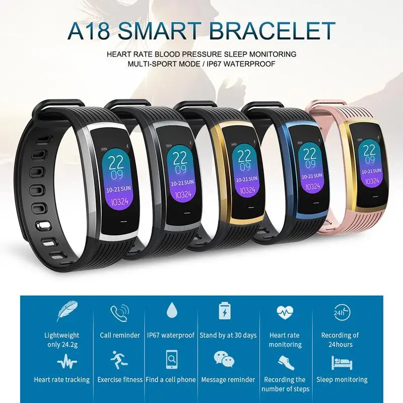 Smart Watch Multi Sport Mode Fitness Tracker IP67 Waterproof Heart Rate Blood Pressure Monitor Smart Bracelet For Android IOS
Smart Watch Multi Sport Mode Fitness Tracker IP67 Waterproof Heart Rate Blood Pressure Monitor Smart Bracelet For Android IOS