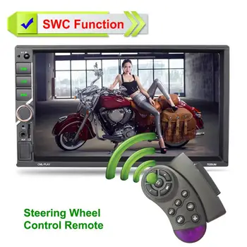 Universal DC12V 1080P 7-inch 2DIN Car Multimedia Player Steering Wheel Control FM Radio Bluetooth Hands-free Calls Dual USB QC C
Universal DC12V 1080P 7-inch 2DIN Car Multimedia Player Steering Wheel Control FM Radio Bluetooth Hands-free Calls Dual USB QC C