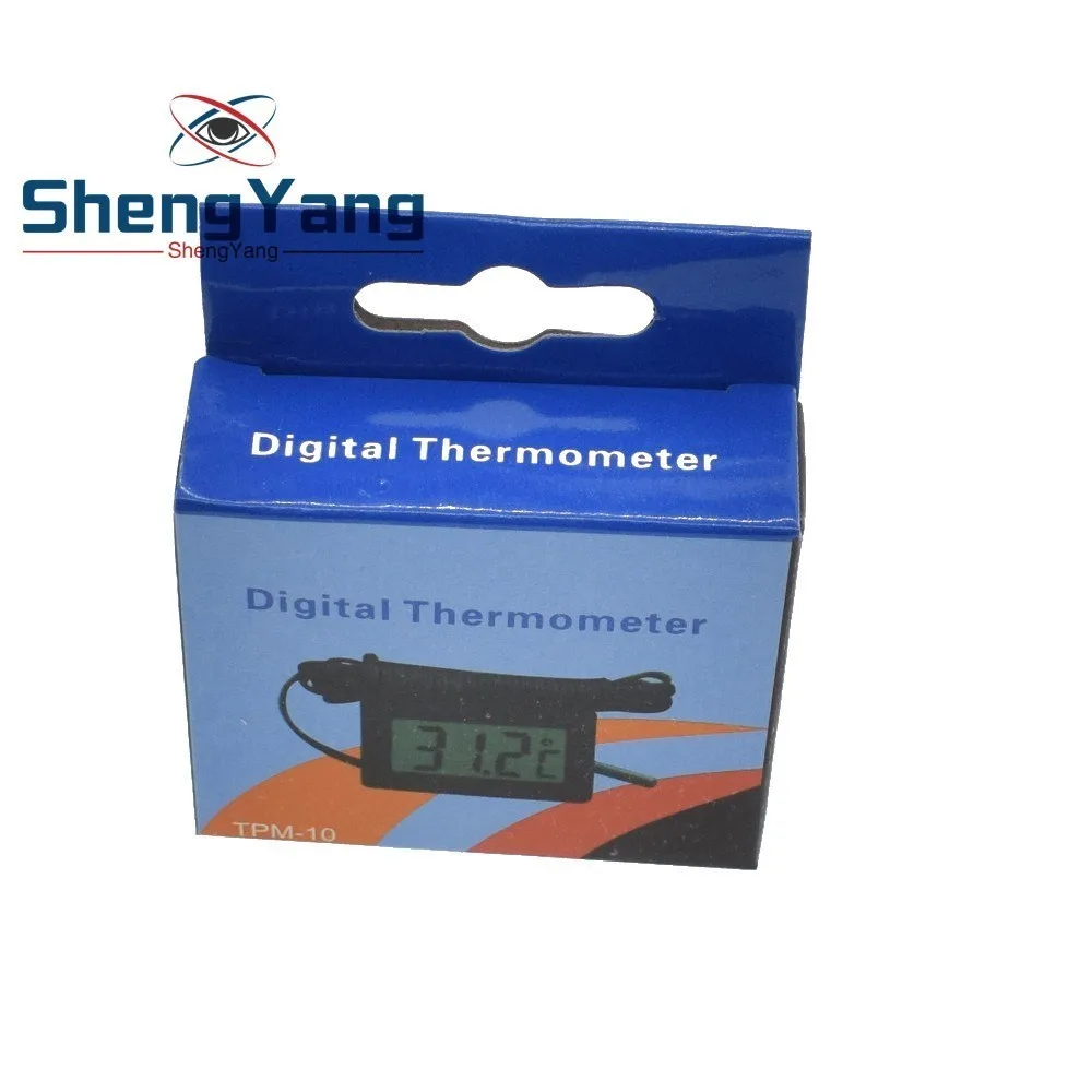 ShengYang Mini Digital LCD Thermometer Temperature Sensor Automatic Control Fridge Freezer Thermometer tpm-10
ShengYang Mini Digital LCD Thermometer Temperature Sensor Automatic Control Fridge Freezer Thermometer tpm-10