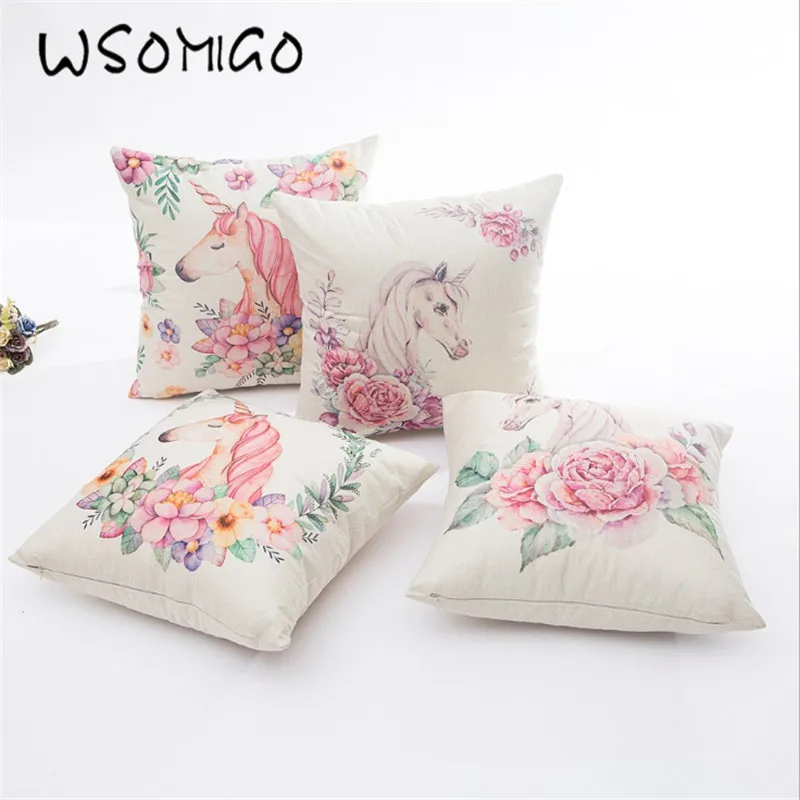 WSOMIGO 1pc Pink Unicorno Pillow Cover Unicorn Party Birthday Party Decorations Kids Birthday Gift Baby Shower Kids Room Decor-S
WSOMIGO 1pc Pink Unicorno Pillow Cover Unicorn Party Birthday Party Decorations Kids Birthday Gift Baby Shower Kids Room Decor-S