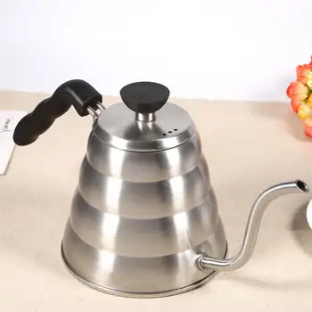 Hot 304 Stainless Steel Gooseneck Tea Pot Manual Coffee Drip Maker Infusion 1L Whistling Kettle Coffee Maker Accessories
Hot 304 Stainless Steel Gooseneck Tea Pot Manual Coffee Drip Maker Infusion 1L Whistling Kettle Coffee Maker Accessories