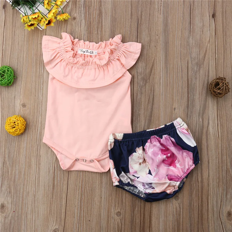 0-18M Newborn Baby Girls Tops Romper Bodysuit Flower Pants Shorts Outfits Clothes Summer Set
0-18M Newborn Baby Girls Tops Romper Bodysuit Flower Pants Shorts Outfits Clothes Summer Set