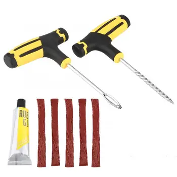 Complete Set Tubeless Tire Flat Repair Tool Kit for Cars Auto Trucks motorcycle professional repair tools Car Accessories
Complete Set Tubeless Tire Flat Repair Tool Kit for Cars Auto Trucks motorcycle professional repair tools Car Accessories