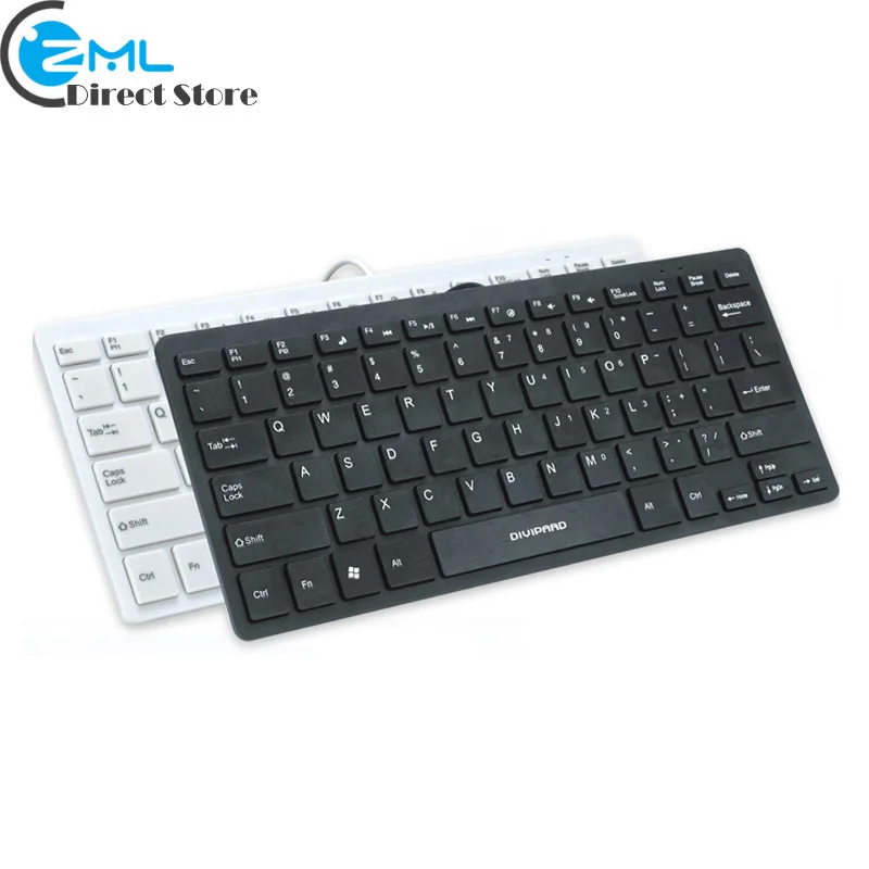 D510 USB Wired Laptop Keyboard Ultra Thin Ergonomic Multimedia Keyboard 78 Keys Compact Mini Keyboard for iMac/ Macbook/Computer
D510 USB Wired Laptop Keyboard Ultra Thin Ergonomic Multimedia Keyboard 78 Keys Compact Mini Keyboard for iMac/ Macbook/Computer