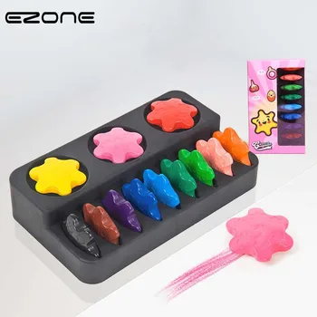 EZONE 12 Colors Children Safe Non-toxic Material Wax Crayon Certified Toy Ring/Snow Shape Safety Kids Early Education Stationery
EZONE 12 Colors Children Safe Non-toxic Material Wax Crayon Certified Toy Ring/Snow Shape Safety Kids Early Education Stationery