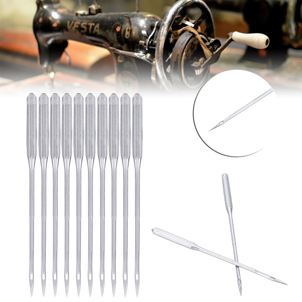 2019 Hot Sale 10 Sets/100pcs Sewing Machine Needles 14/90 For Brother Singer Toyota Domestic Knitting Machine DIY Sew Needle
2019 Hot Sale 10 Sets/100pcs Sewing Machine Needles 14/90 For Brother Singer Toyota Domestic Knitting Machine DIY Sew Needle