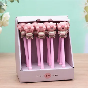 1Pcs Novetly Cute Cartoon Pig Gel Pen Kawaii Black Ink Neutral Pen For Writing Kids Girls Gift School Supplies Korean Stationery 
1Pcs Novetly Cute Cartoon Pig Gel Pen Kawaii Black Ink Neutral Pen For Writing Kids Girls Gift School Supplies Korean Stationery