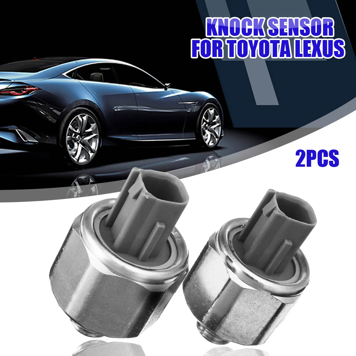 2Pcs Genuine for Densos Knock Sensor Detonation 89615-12090 for Toyotas for Lexus IS300
2Pcs Genuine for Densos Knock Sensor Detonation 89615-12090 for Toyotas for Lexus IS300