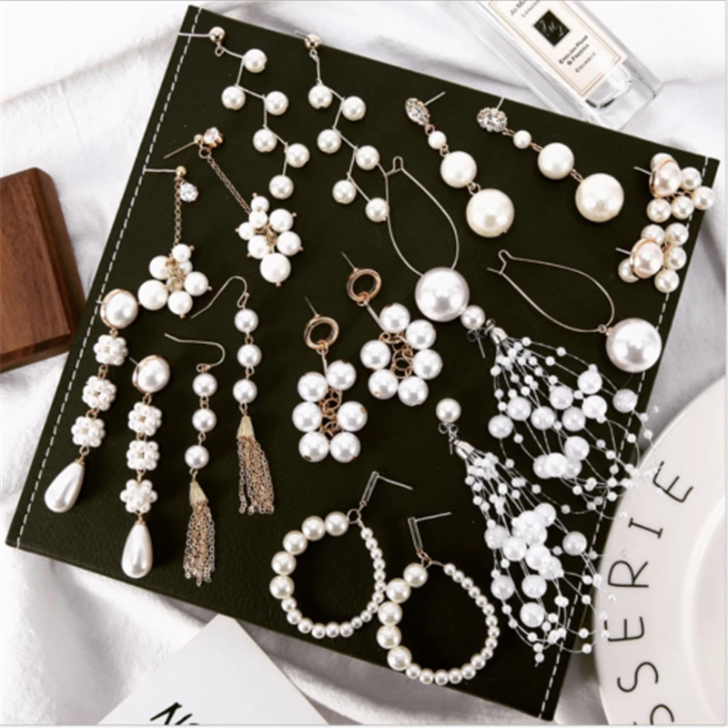 New Fashion Charm 8 Styles Dangle Earrings Women Plated Round Pearl Dangle Earrings Jewelry Lady Cute Chic Drop Earring Gifts
New Fashion Charm 8 Styles Dangle Earrings Women Plated Round Pearl Dangle Earrings Jewelry Lady Cute Chic Drop Earring Gifts