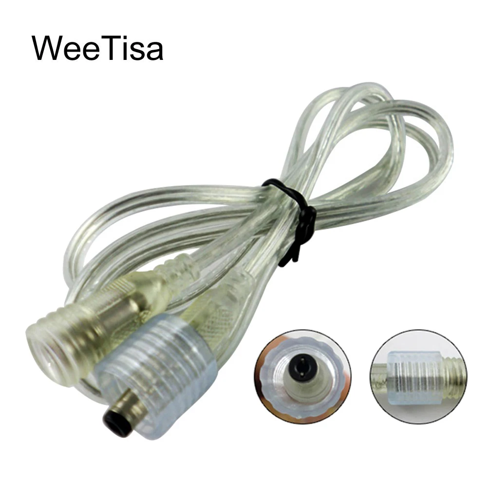 DC 1M LED Strip Connector Male Female IP68 Waterproof Crystal Power Cord 12V 24V LED Strip Light Extension Wire Cable Connector
DC 1M LED Strip Connector Male Female IP68 Waterproof Crystal Power Cord 12V 24V LED Strip Light Extension Wire Cable Connector