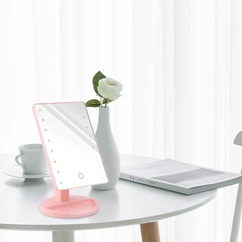 LED Professional Lighted Makeup Mirrors With Adjustable LED Light 16 Touch Screen Mirrors For Beauty Makeup Eyelash Brush
LED Professional Lighted Makeup Mirrors With Adjustable LED Light 16 Touch Screen Mirrors For Beauty Makeup Eyelash Brush