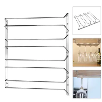 4rows Bar Party Home Stemware Glasses Under Cabinet Shelf Wine Cup Bottle Storage Rack Holder Hanger New Racks
4rows Bar Party Home Stemware Glasses Under Cabinet Shelf Wine Cup Bottle Storage Rack Holder Hanger New Racks