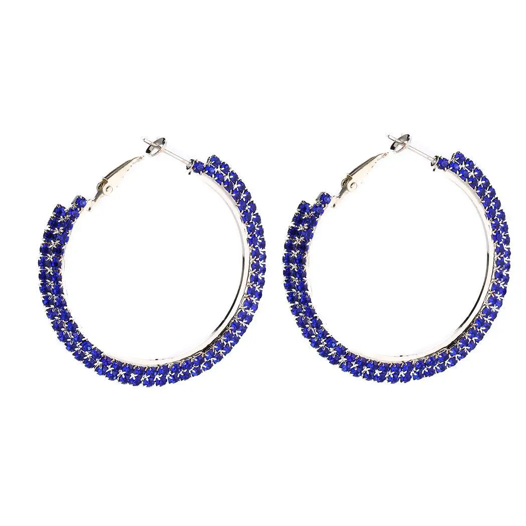 Elegant Pierced Dangle Rhinestone Women Earrings Fashion Casual 4cm Hook Hoop 1 6inch Round
Elegant Pierced Dangle Rhinestone Women Earrings Fashion Casual 4cm Hook Hoop 1 6inch Round