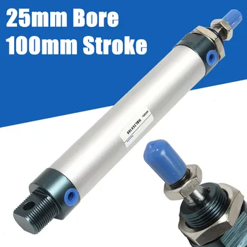 MAL25X100 25mm Bore 100mm Stroke Double Acting Pneumatic Aluminum alloy Mini Air Cylinder New Arrival
MAL25X100 25mm Bore 100mm Stroke Double Acting Pneumatic Aluminum alloy Mini Air Cylinder New Arrival
