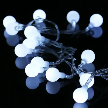 Globe Ball String Lights Fairy 20m 200 Led Garland Colorful Christmas Holiday Party Wedding Waterproof Outdoor Decoration Lamp
Globe Ball String Lights Fairy 20m 200 Led Garland Colorful Christmas Holiday Party Wedding Waterproof Outdoor Decoration Lamp