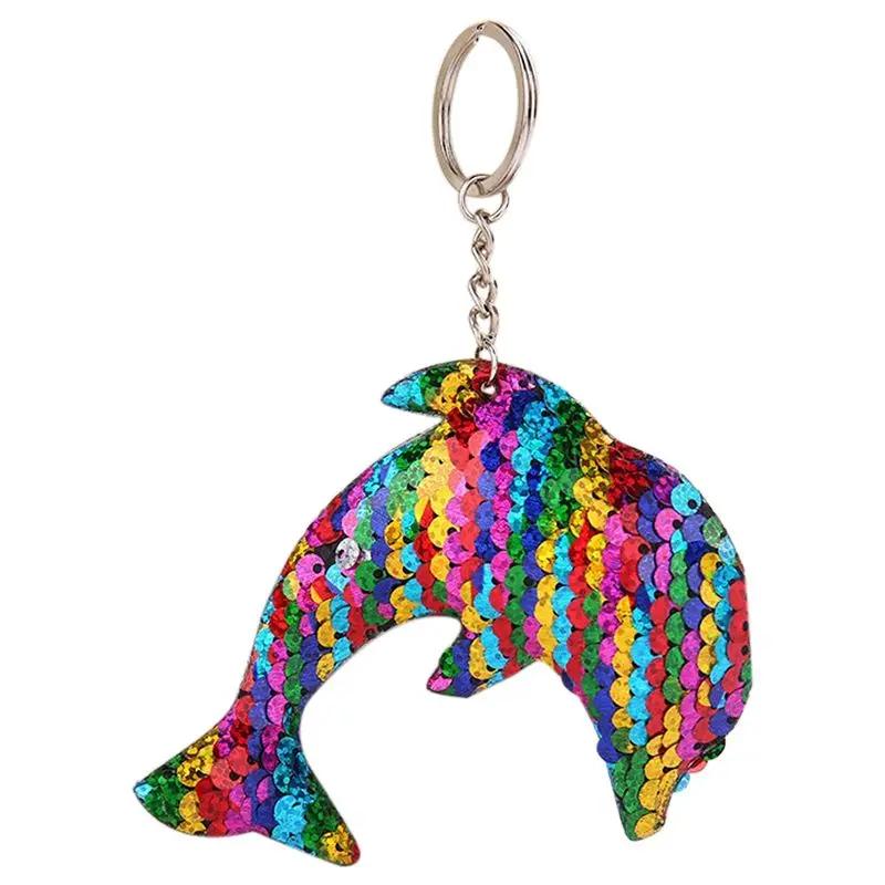 Shiny Fashion Jewelry Girl Kids Gifts Dolphin Key Ring Handbag Pendant Holder Car Bag Accessories Glitter Sequins Keychain
Shiny Fashion Jewelry Girl Kids Gifts Dolphin Key Ring Handbag Pendant Holder Car Bag Accessories Glitter Sequins Keychain