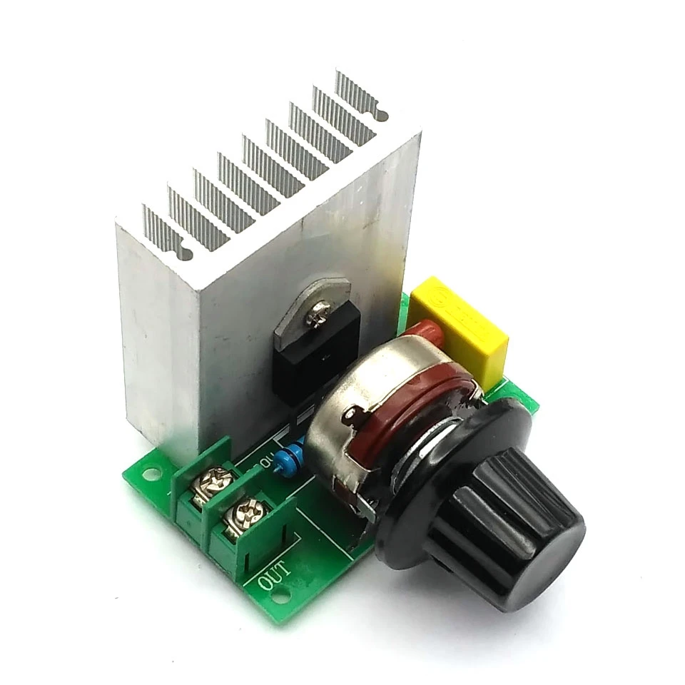 3800W Speed Controller AC 220V Smart Home Light Control Dimmer Switch Voltage Regulator Temperature Control For Motor Light
3800W Speed Controller AC 220V Smart Home Light Control Dimmer Switch Voltage Regulator Temperature Control For Motor Light