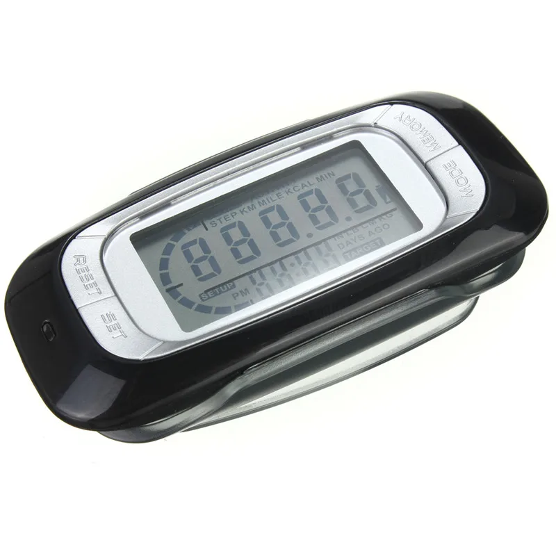 SGOODE Multifunction Pedometer 3D Sensor Running Walking Steps Counter Calorie Burnt Calculator Lightweight Clip on Pedometers
SGOODE Multifunction Pedometer 3D Sensor Running Walking Steps Counter Calorie Burnt Calculator Lightweight Clip on Pedometers