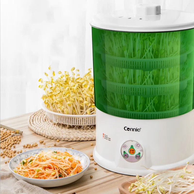 Electric Bean Sprouts Machine 2 Layers 3 Layers Full Automatic Large Capacity Thermostat Green Seeds Plant Growing Machine
Electric Bean Sprouts Machine 2 Layers 3 Layers Full Automatic Large Capacity Thermostat Green Seeds Plant Growing Machine