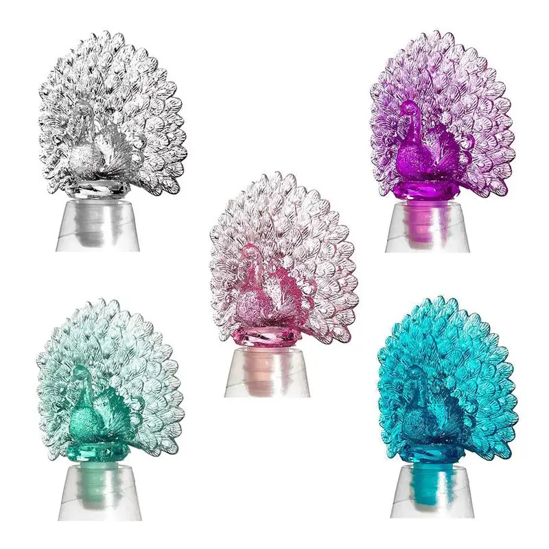 Wine Beverages Bottle Stopper Beer Preserver Sealed Fresh Silicone Innovative Peacockr For Dinner Party No Rust And Durable
Wine Beverages Bottle Stopper Beer Preserver Sealed Fresh Silicone Innovative Peacockr For Dinner Party No Rust And Durable