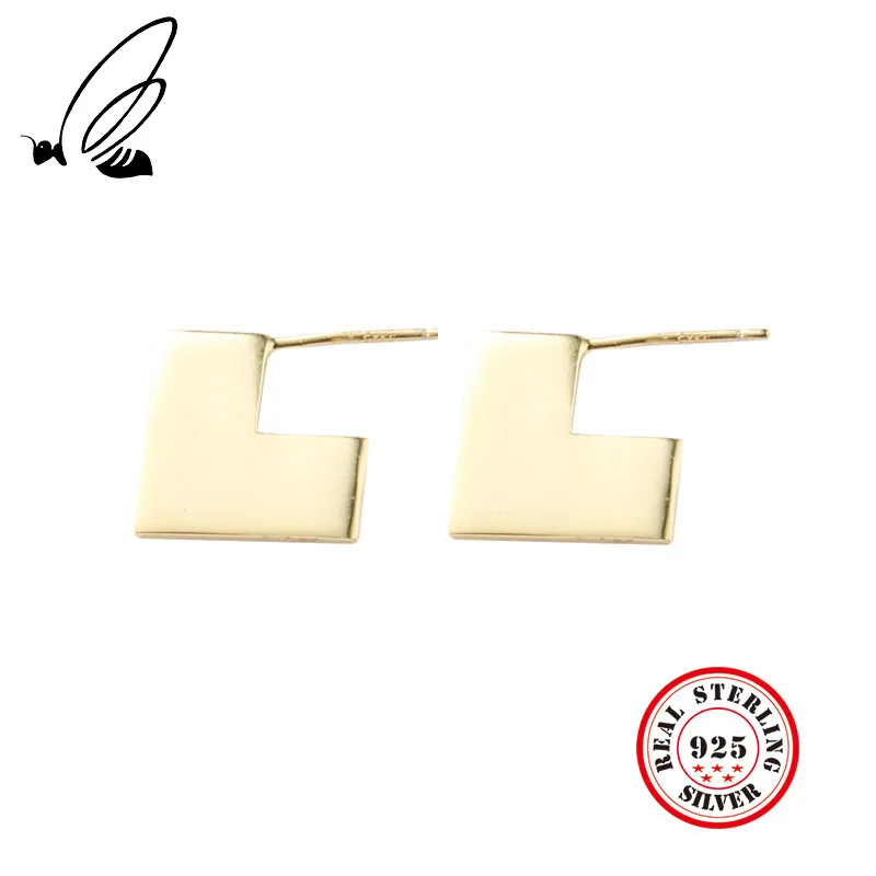 Pure 925 Sterling Silver Creative Geometric Stud Earrings Gold Fashion City Charm S925 Earings For Women Festival Jewelry Gifts
Pure 925 Sterling Silver Creative Geometric Stud Earrings Gold Fashion City Charm S925 Earings For Women Festival Jewelry Gifts