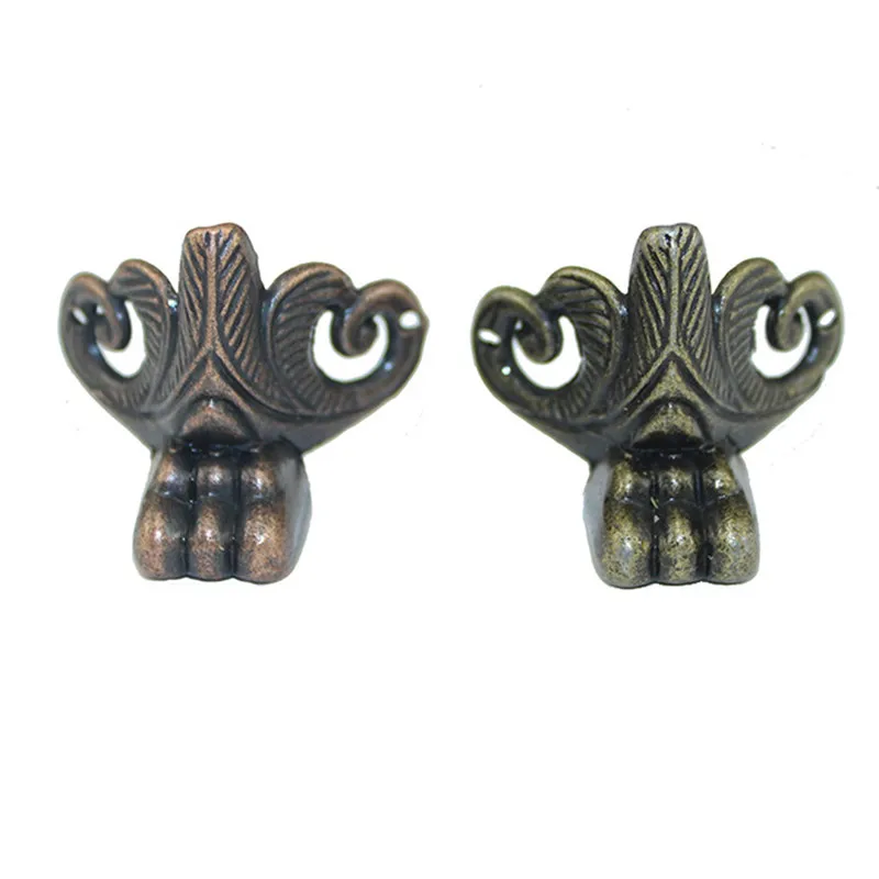 Vintage Alloy Animal Footing,Decoration Legs,Retro Wine Wooden Box Ship Feet,Cabinet Corner,Bronze Tone Color,34*31mm,4Pcs
Vintage Alloy Animal Footing,Decoration Legs,Retro Wine Wooden Box Ship Feet,Cabinet Corner,Bronze Tone Color,34*31mm,4Pcs