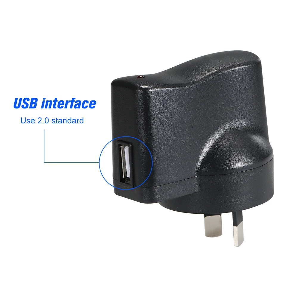 5V 1A USB Charger Power Plug for EACHEN IR-DC6 WiFi-IR Remote EACHEN GD-DC5/EACHEN GD-DC5-TY Garage door controller Adapter
5V 1A USB Charger Power Plug for EACHEN IR-DC6 WiFi-IR Remote EACHEN GD-DC5/EACHEN GD-DC5-TY Garage door controller Adapter