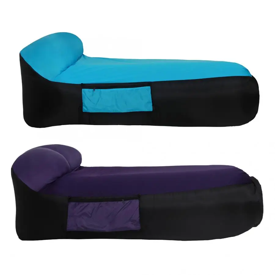 Portable Outdoor Inflatable Air Sofa Folding Camping Mat Picnic Beach Lazy Inflatable Bed Traveling Camping Bed with Pillow
Portable Outdoor Inflatable Air Sofa Folding Camping Mat Picnic Beach Lazy Inflatable Bed Traveling Camping Bed with Pillow