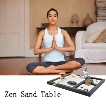 Zen Sand Table Ornaments Decoration Psychological Meditation Sand Table Resin Crafts Buddha Statue Desktop Decoration
Zen Sand Table Ornaments Decoration Psychological Meditation Sand Table Resin Crafts Buddha Statue Desktop Decoration