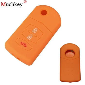 1PC For MAZDA 2 3 5 6 RX8 MX5 Silicone Car Key Bag Case Cover Silicone 3 Buttons Folding Key Cover Orange Car Accessories
1PC For MAZDA 2 3 5 6 RX8 MX5 Silicone Car Key Bag Case Cover Silicone 3 Buttons Folding Key Cover Orange Car Accessories