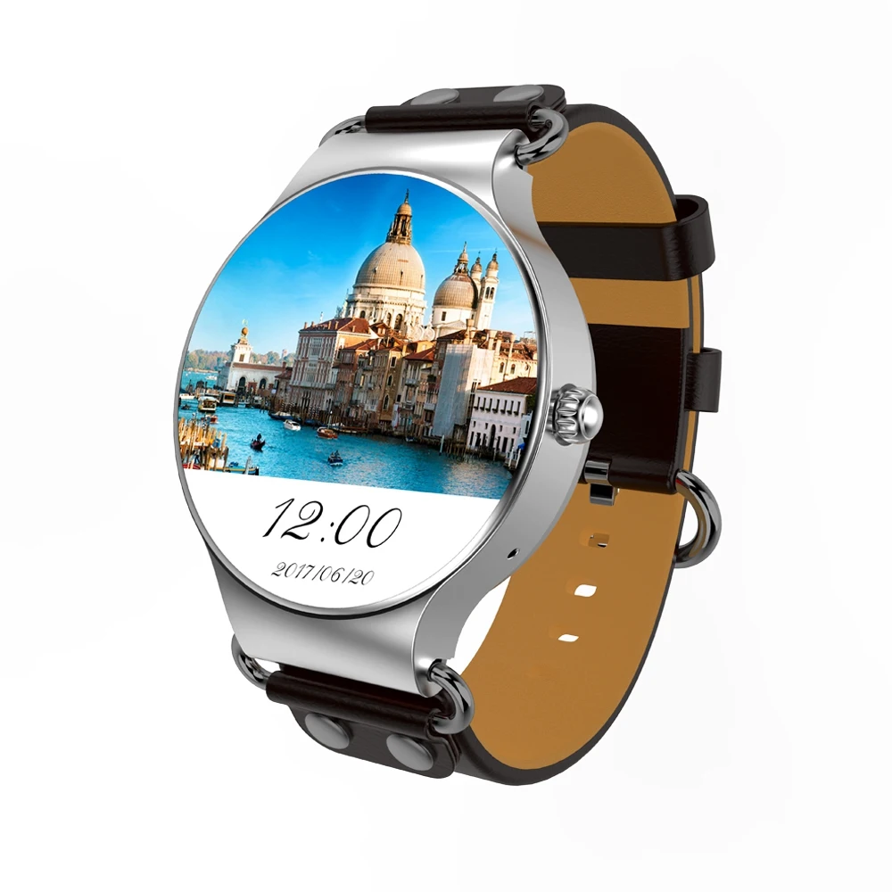 KW98 3G Smartwatch Phone Android 5.1 1.39 inch MTK6580 Quad Core 1.0GHz 8GB ROM GPS Heart Rate Pedometer Smart Watch Silver an
KW98 3G Smartwatch Phone Android 5.1 1.39 inch MTK6580 Quad Core 1.0GHz 8GB ROM GPS Heart Rate Pedometer Smart Watch Silver an